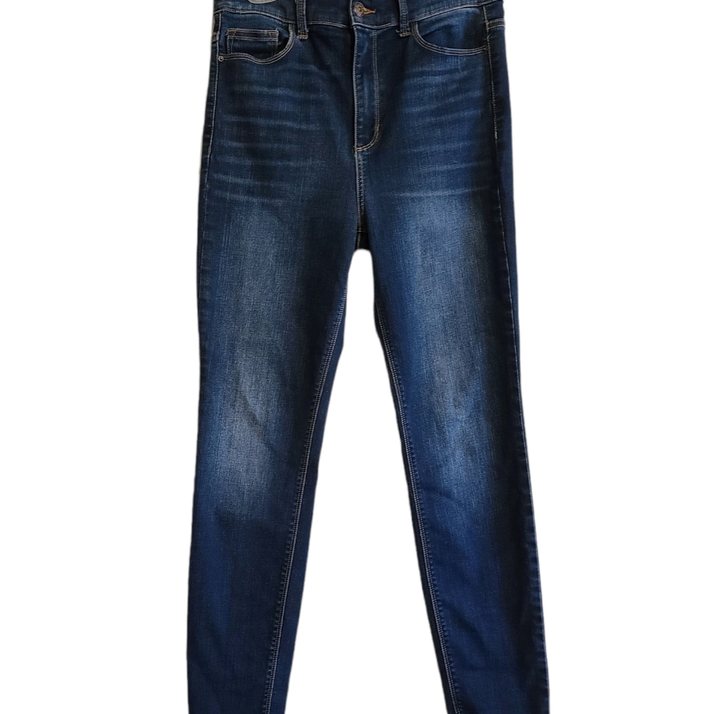 Forever 21 Women's Size 29 Dark Wash Skinny Denim Blue Jeans